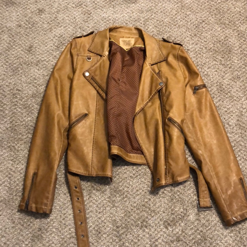 Tan Leather Jacket